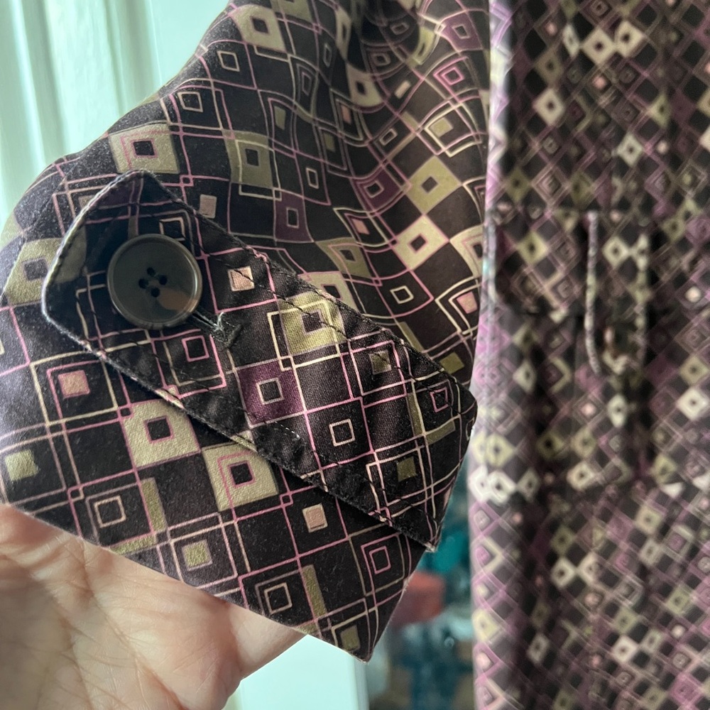 Stylish Patterned Coat - image 5